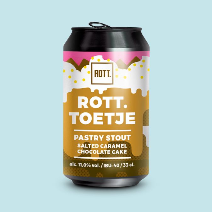 ROTT.toetje Salted Caramel Chocolate Cake | Imperial Pastry Stout